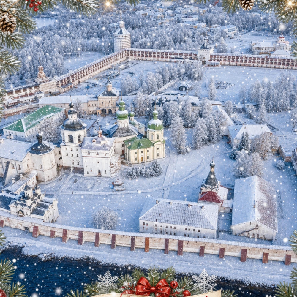 Кирилло-Белозерский и Ферапонтов монастыри. Новогодний тур 2027